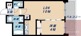 セレニテ新大阪カルムの物件間取画像